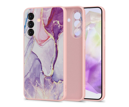 Etui / obudowa na smartfona Tech-Protect Icon do Samsung Galaxy A36 Marble